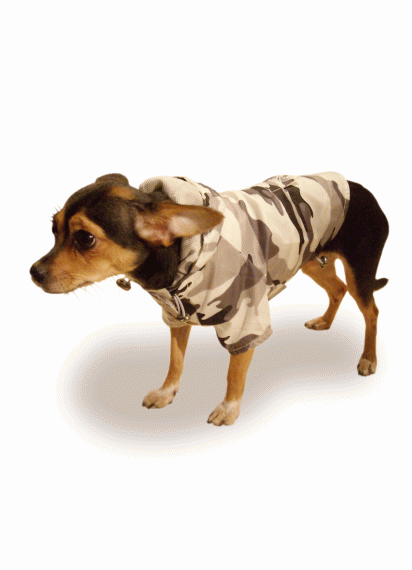 Dog Raincoat “Puppy Combat”