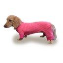 Quilted Knit Dog Warmer “Hug Me Tender”     